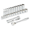 Product Image of 3/8" Drive 28pc Ratchet & Socket Set- SAE