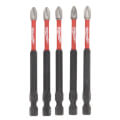 3-1/2" PH2 Shockwave Power Bit (5 Pack)