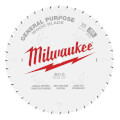 Product Image of 10" General Purpose Wood Cutting Circular Saw Blade w/ 40 ATB Teeth @ 10-Degree Grind, 5/8" Arbor