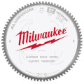 Product Image of 14" Aluminum Cutting Circular Saw Blade w/ 80 ATB Teeth, 1" Arbor