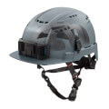 Product Image of BOLT Front Brim Vented Safety Helmet with IMPACT ARMOR Liner (USA) Type 2 Class C (Gray)