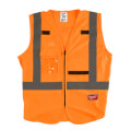Product Image of High Visibility Safety Vest- L/XL (Orange)