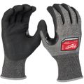 Product Image of Cut Level 4 High-Dexterity Nitrile Dipped Gloves - L