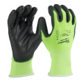 Product Image of Cut 1 Hight Visibility Polyurethane Dipped Gloves (L)
