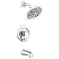 Product Image of Slate Chrome Cycling Tub/shower Trim, 48003CGR