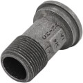 Product Image of 1A Straight Swivel for Gas Meters, 3/4" MNPT