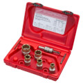 Product Image of 7 Piece Quick Change Steel Plate Carbide Hole Cutter Set