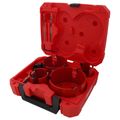 Product Image of 8 PC Big Hawg Hole Saw w/ Carbide Teeth Kit