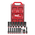 Product Image of SHOCKWAVE Impact Duty Socket 3/8" Drive SAE PACKOUT Set (17 Piece)