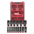 Product Image of SHOCKWAVE Impact Duty Socket 1/2" Drive SAE PACKOUT Set (15 Piece)