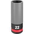Product Image of SHOCKWAVE Impact Duty 1/2" Drive 22mm Metric Lug Nut Wheel Socket