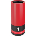 Product Image of SHOCKWAVE Impact Duty 1/2" Drive 1" SAE Lug Nut Wheel Socket