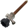 Product Image of 490X 8" Anti-Siphon Wall Hydrant, 1/2" PEX Crimp, Gray Handle, Diamond