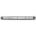 Product Image of QuickPort Patch Panel, 24-Port, 1RU with Cable Management Bar