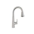 Product Image of Edgewater 1-Handle Pull-Down Multi Spray Kitchen Faucet 1.8 gpm/6.8 L/min (Stainless Steel)