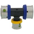 Product Image of 3/4" x 3/4" x 1/2" PEX Press PureFlow Polymer Tee