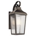 Product Image of Forestdale 14.75" 1 Light Outdoor Wall Light w/ Clear Seeded Glass (Olde Bronze)