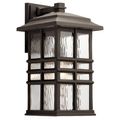 Product Image of Beacon Square 17.5" 1 Light Outdoor Wall Light w/ Clear Hammered Glass (Olde Bronze)