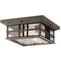 Product Image of Beacon Square Climates 2 Light Flush Mount (Olde Bronze)