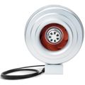 Product Image of Model FGC 8, 8" Inline Centrifugal Fan w/ Cord, Metal Housing, 120V (460 CFM)