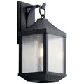 Product Image of Springfield 22.25" 1 Light Wall Light (Distressed Black)