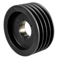 Product Image of 4 Groove Cast Iron B5V Sheave, 7.28" OD