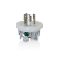 Product Image of 20A, 125V NEMA L5-20P, 2P, 3W, Replacement Interior for Locking Plug, For use w/ Wetguard device only