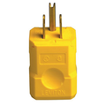 Product Image of 15A, 125V NEMA 5-15P, 2P, 3W, Plug, Straight Blade, Grounding, Python (Yellow)