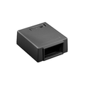 Product Image of Mos Surface-mount Housing w/ Id Window, Plenum Rated, 1 Unit High (Black)