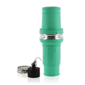 Product Image of Male, Plug Insulator, Crimped, 313MCM to 777MCM Cable, 1135Amp Max., 1000Volt, 49 Series, Rhino-Hide Single Pole Connector (Green)