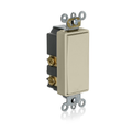 Product Image of 3A, 24v Ac/dc Low Vage Momentary Contact Single Pole Single Throw Decora Plus, Switch, Center Off, Commercial Spec Grade (Light Almond)