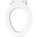 Product Image of Elongated Medic-Aid Plastic Toilet Seat w/ 4" Lift Spacer, STA-TITE (White)