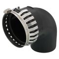 Product Image of 4" PolyPro 90° Black UV Resistant Elbow w/ LB2