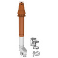 Product Image of 4" x 6" PolyPro Vertical Termination Kit w/ Terracotta Cap w/ LB2