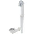 Product Image of 500 Quick Adjust 14.5" Tubular Plastic Bath Waste Trip Lever Kit (Chrome Plated)