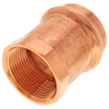 1-1/2" Press x 1-1/4" Female Copper Adapter