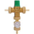 Product Image of 1/2" PEX Union 5002 Heating Only Mixing Valve w/ Gauge