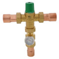 Product Image of 1" Sweat Union 5004 Heating Only Mixing Valve w/ Gauge