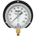 Product Image of 500XB, 4-1/2" Pressure Gauge with Lower Mount (0-200 PSI)