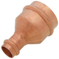 Product Image of 2" x 3/4" Press Copper Reducer Coupling