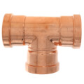 Product Image of 4" Press Copper Tee
