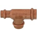 Product Image of 3/4" x 1/2" x 3/4" Press Copper Tee