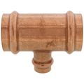 Product Image of 1-1/4" x 1-1/4" x 1/2" Press Copper Tee