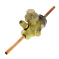 Product Image of 1/4" ODM EBVP-1023-PZK ZoomLock Refrigeration & A/C Ball Valve (2.1 Cv)
