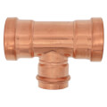 Product Image of 2-1/2" x 2-1/2" x 2" Press Copper Tee
