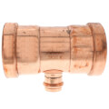 Product Image of 3" x 3" x 1" Press Copper Tee