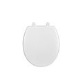 Product Image of Telescoping Slow-Close & Easy Lift-Off Round Front Toilet Seat (White)