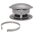 Product Image of 6TLCCD, 6" Round Dome Rain Cap (TLCC Series)