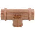 Product Image of 3/4" x 3/4" x 1/2" Press x Press x Female Copper Tee