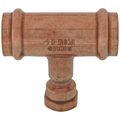 Product Image of 1" x 1" x 1/2" Press x Press x Female Copper Tee